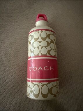 Coach Pink & Cream Water bottle